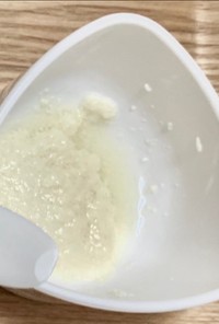 離乳食初期〜豆腐のペースト