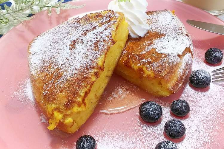 パンケーキのフレンチトースト レシピ 作り方 By もへほっぺ クックパッド 簡単おいしいみんなのレシピが371万品
