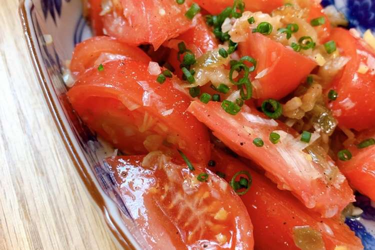 夏のおつまみに トマトのナムル レシピ 作り方 By 居酒屋ちすけ クックパッド 簡単おいしいみんなのレシピが352万品