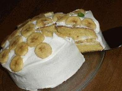 バナナショートケーキの写真