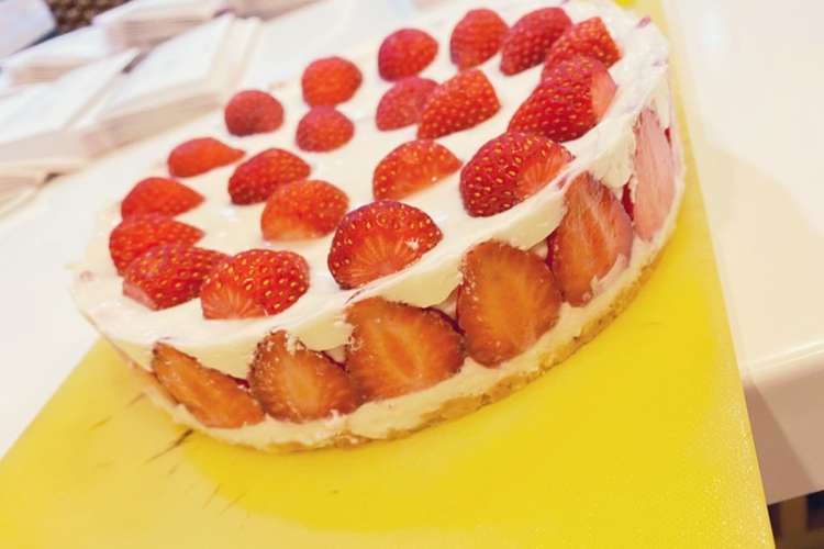 いちごのレアチーズケーキ レシピ 作り方 By クックohaxr7 クックパッド 簡単おいしいみんなのレシピが349万品