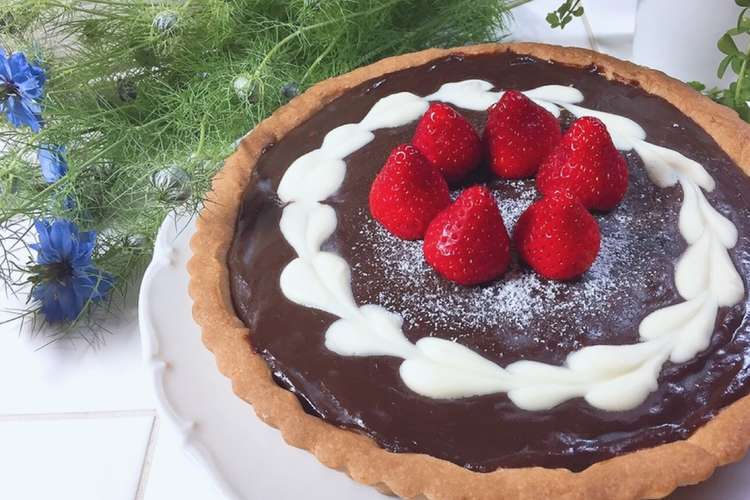 いちごの生チョコタルト レシピ 作り方 By タムちん クックパッド 簡単おいしいみんなのレシピが370万品