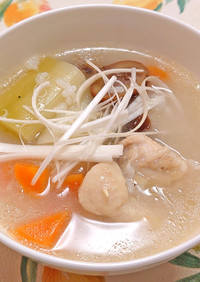 超簡単に韓国料理＊サムゲタン風スープ