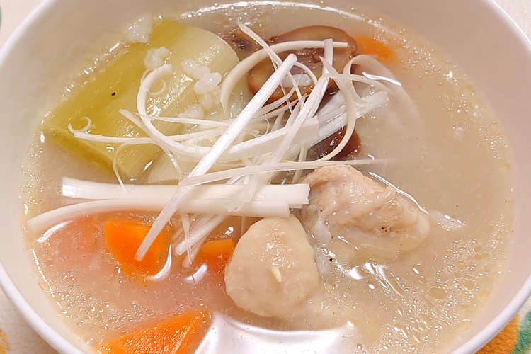 超簡単に韓国料理 サムゲタン風スープ レシピ 作り方 By Mushimaru クックパッド 簡単おいしいみんなのレシピが361万品