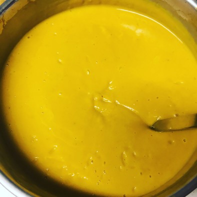 改良:電鍋で仕込めるかぼちゃスープの写真