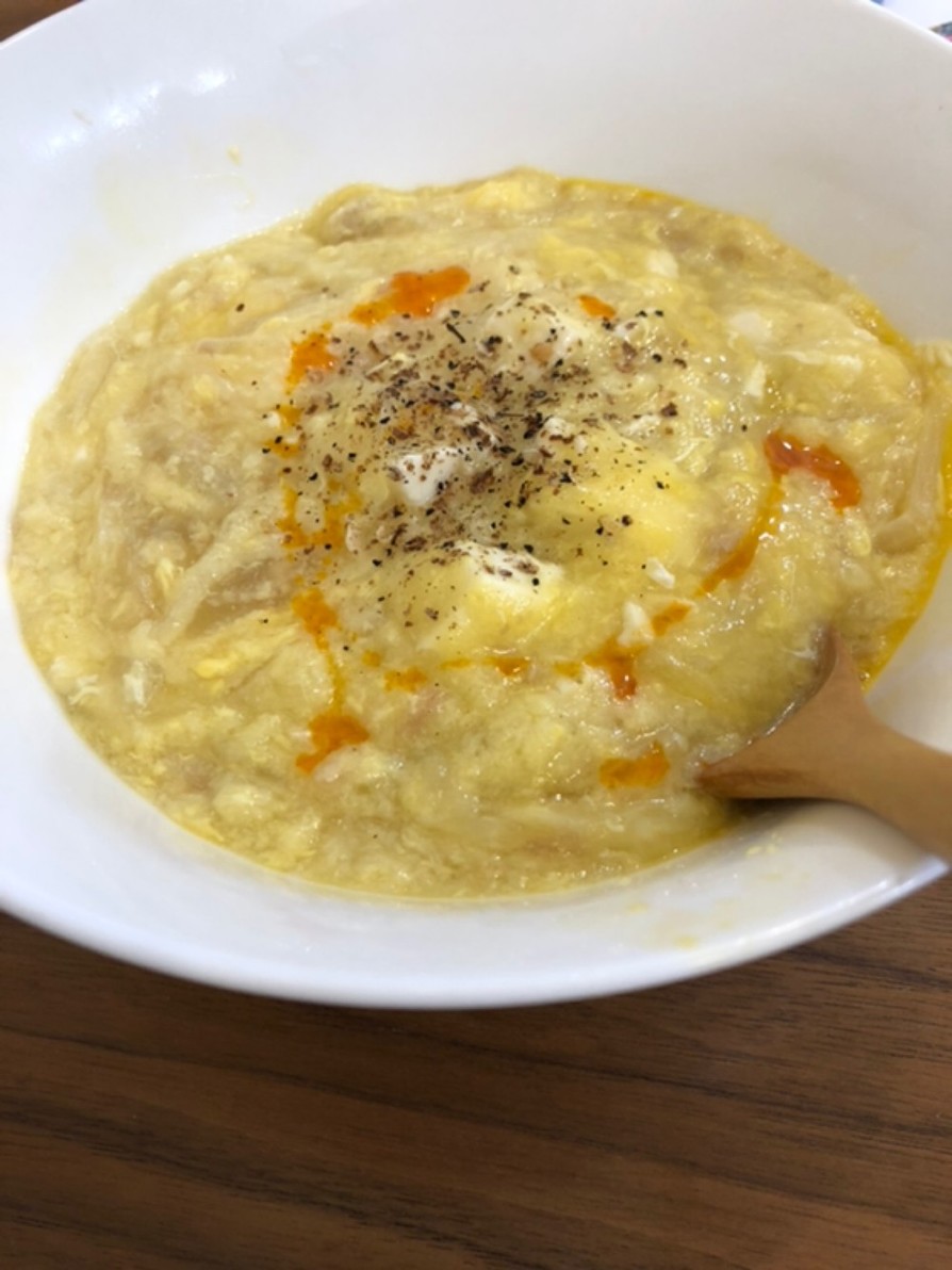 豆腐と卵のトロトロスープの画像