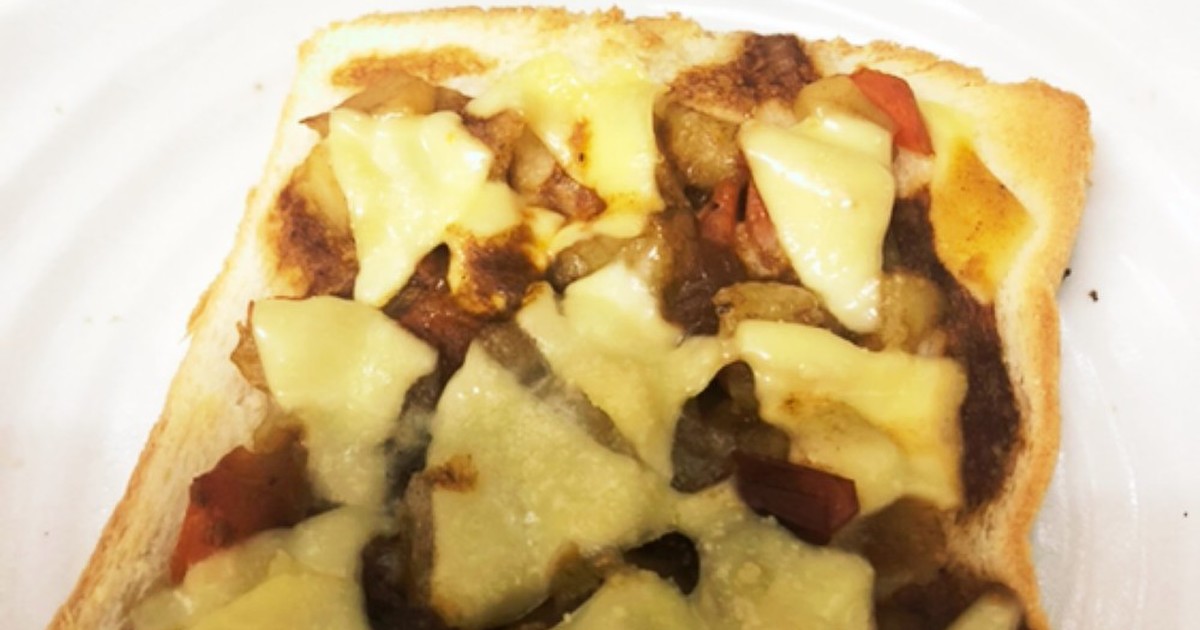 簡単リメイク ハッシュドビーフトースト レシピ 作り方 By あーちゃ母ちゃん クックパッド 簡単おいしいみんなのレシピが363万品