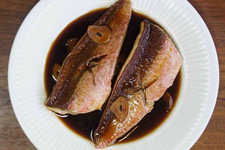 ほうぼう 魚 のにんにく醤油煮 レシピ 作り方 By おでのおでん クックパッド 簡単おいしいみんなのレシピが359万品