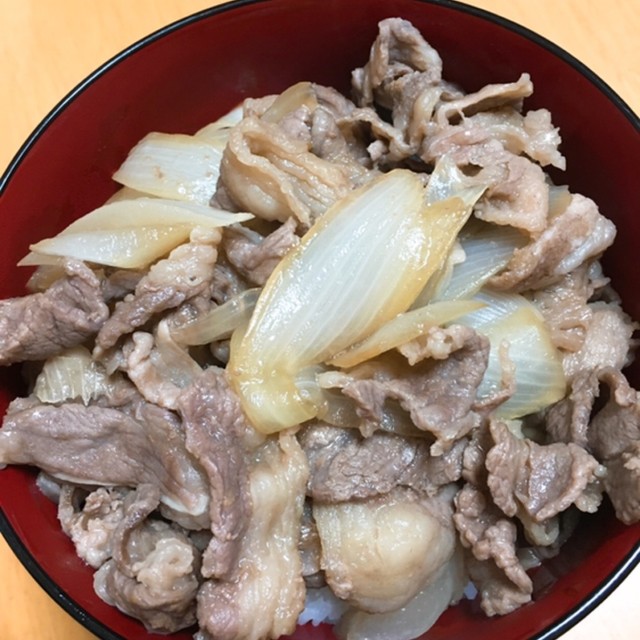 めんつゆで簡単つゆだく牛丼 レシピ 作り方 By Cook Maya クックパッド 簡単おいしいみんなのレシピが364万品