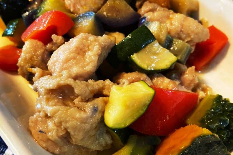 コロコロ可愛い 鶏と夏野菜の揚げ浸し レシピ 作り方 By 栄養士はるきち クックパッド