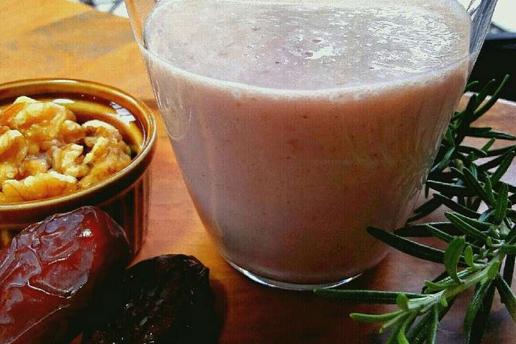 いちごバナナ豆乳 ビタミンｃ 葉酸補給に レシピ 作り方 By Mj Kitchen クックパッド