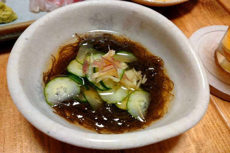 市販のもずく酢をより美味しく美しく レシピ 作り方 By Drmchico クックパッド 簡単おいしいみんなのレシピが366万品