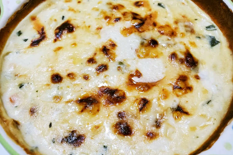 レンチンインスタント味噌汁で本格グラタン レシピ 作り方 By Hidekun124 クックパッド