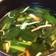 小松菜とカニカマのスープ
