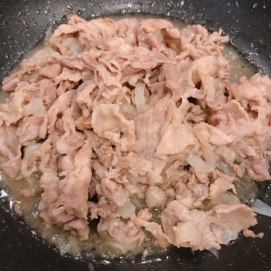 豚コマの、にんにく、塩麹焼き！の写真