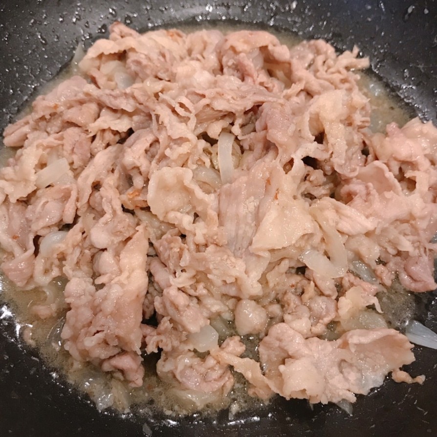 豚コマの、にんにく、塩麹焼き！の画像