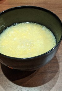 5分でできる簡単！中華風卵スープ