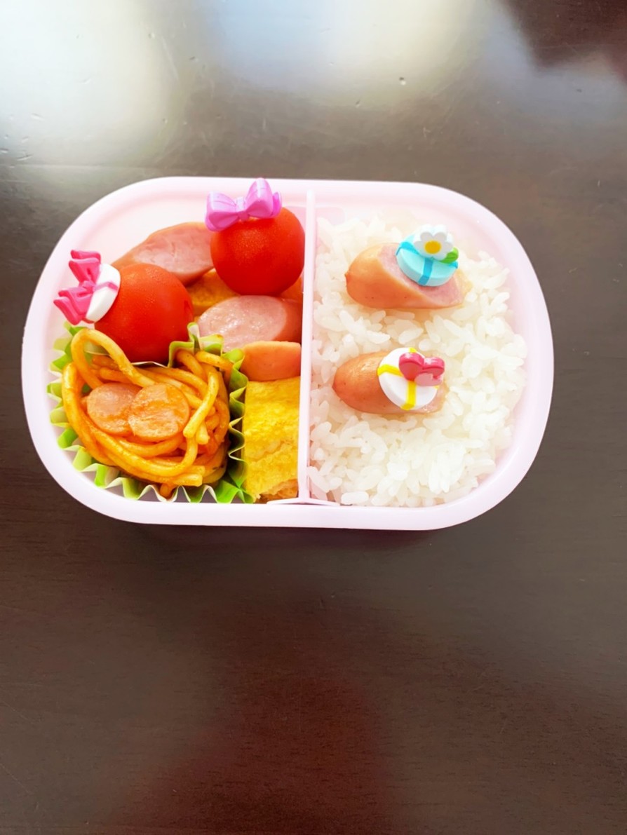3歳女の子お弁当の画像
