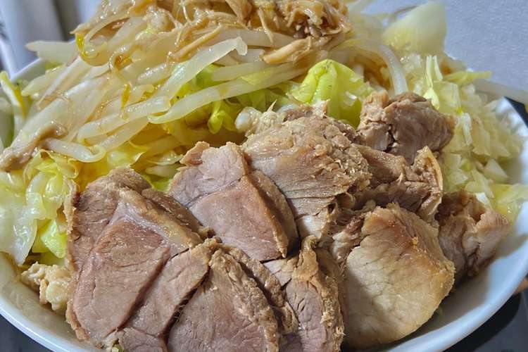 家二郎 豚骨を使わない二郎系ラーメン レシピ 作り方 By Bakedalask クックパッド 簡単おいしいみんなのレシピが360万品