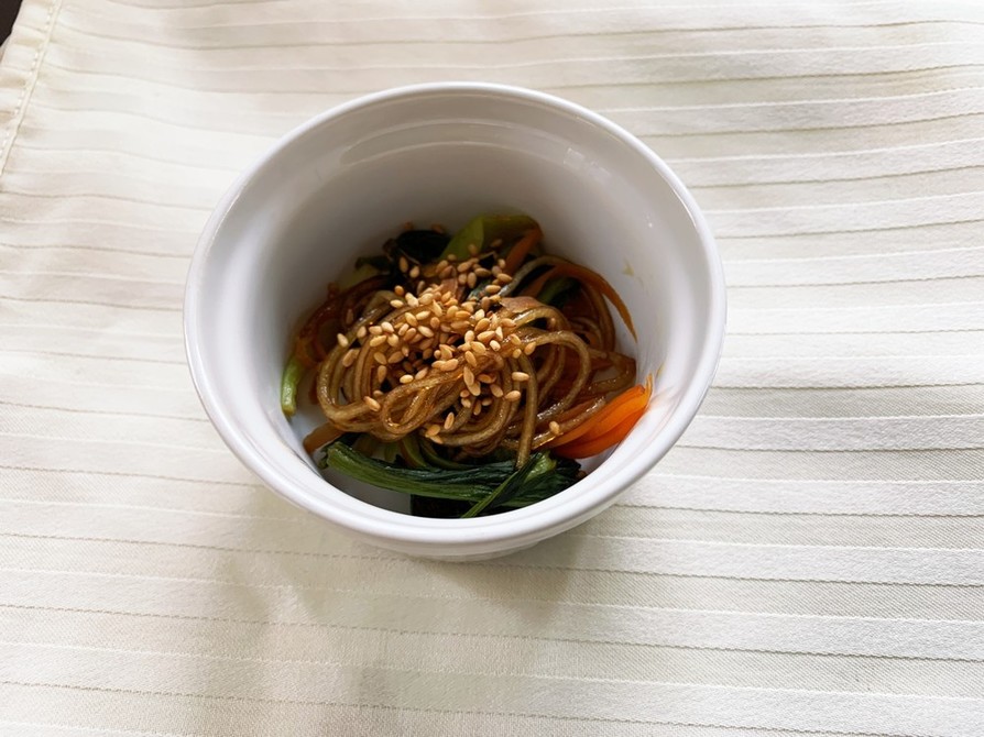 マクロビ☆小松菜の炒め物の画像