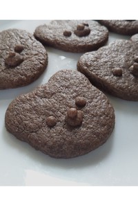 簡単サクサクココアクッキー