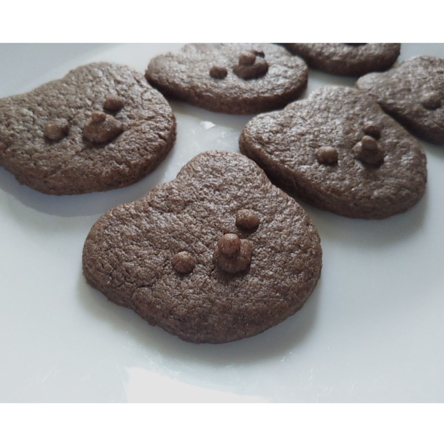 簡単サクサクココアクッキーの画像