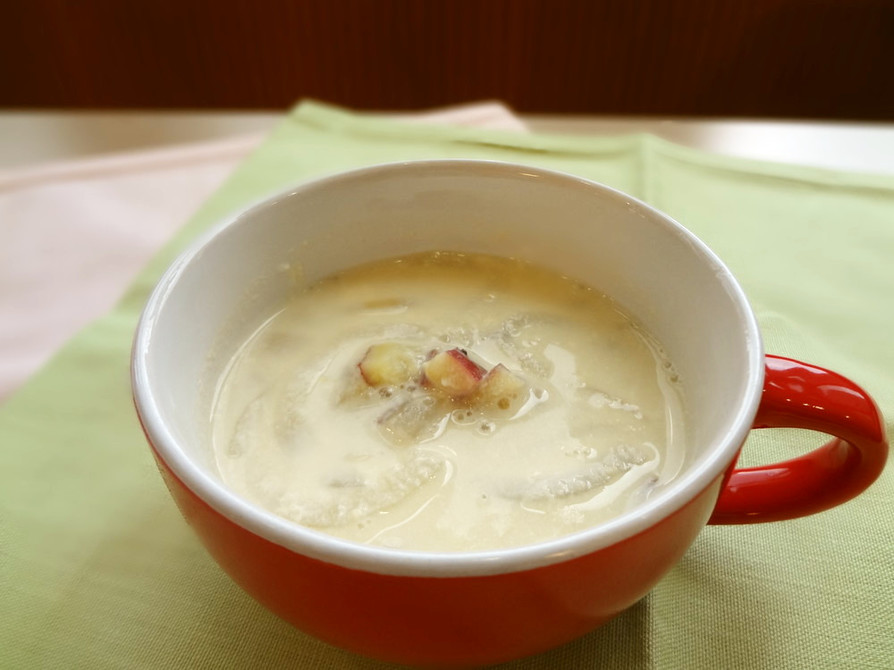 さつま芋の豆乳スープの画像