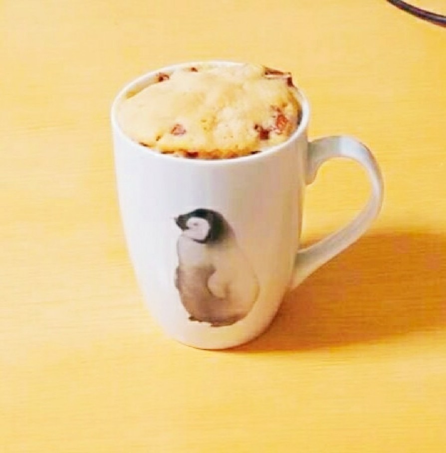 マグカップ紅茶ケーキ(･ω･)☆の画像