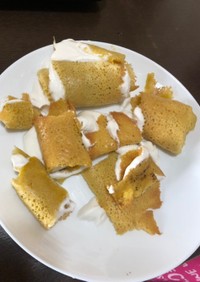 簡単フワフワロールケーキ