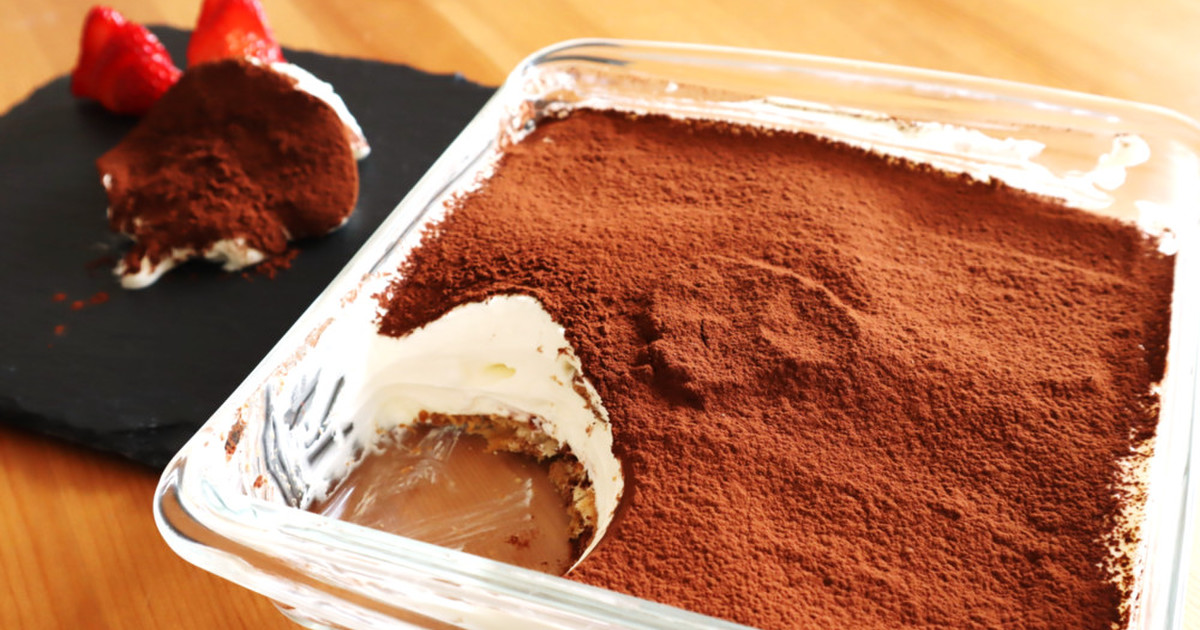 次のレベルのティラミスのレシピ