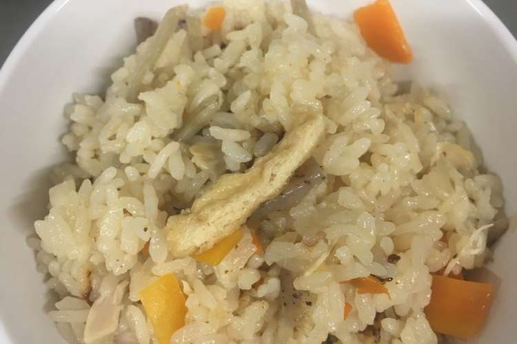 一升炊き込みご飯 レシピ 作り方 By カモミール クックパッド 簡単おいしいみんなのレシピが377万品