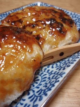 焼き饅頭(甘味噌だれの上州名物)