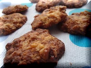 キャラメル☆ナッツのドロップクッキーの画像