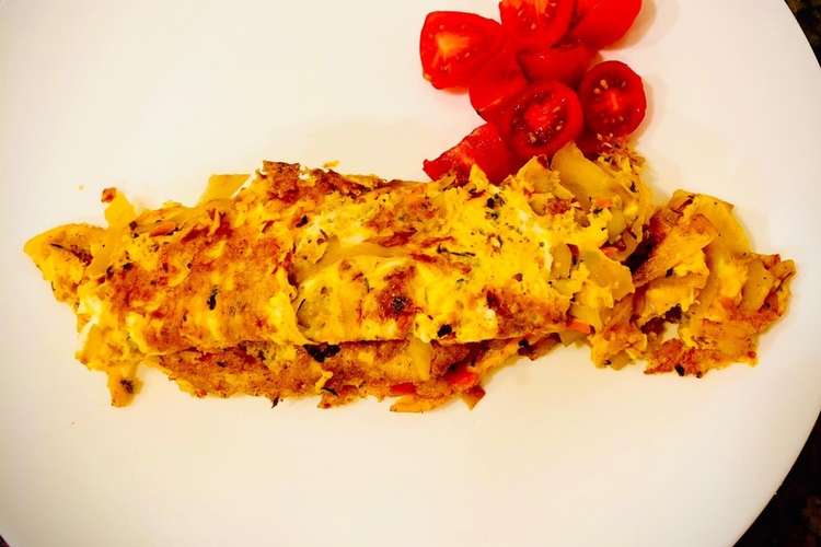 子供喜ぶ ポテトオムレツ 簡単美味しい レシピ 作り方 By あいもん料理部 クックパッド 簡単おいしいみんなのレシピが367万品