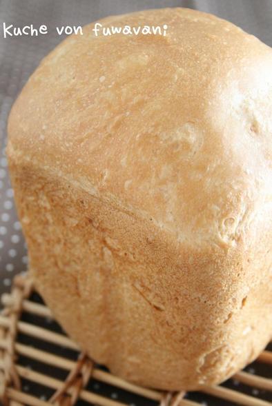♡HBで♡薄力粉の生クリーム食パンの写真