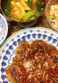 餃子のタネ〜簡単♪甘酢肉団子