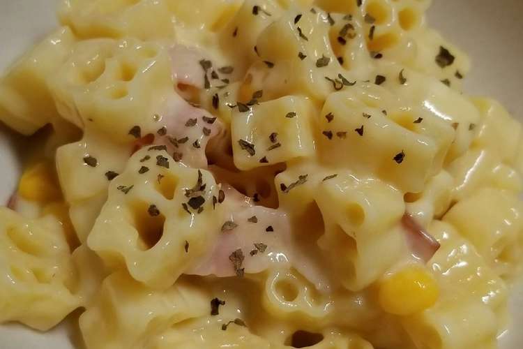 家にあるもので クリームコーン缶パスタ レシピ 作り方 By Mga Apple クックパッド 簡単おいしいみんなのレシピが352万品