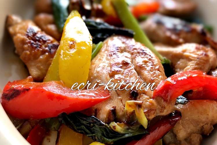 醤油麹 De 鶏胸肉の夏野菜炒め レシピ・作り方 By Ecri_51 【クックパッド】 簡単おいしいみんなのレシピが363万品