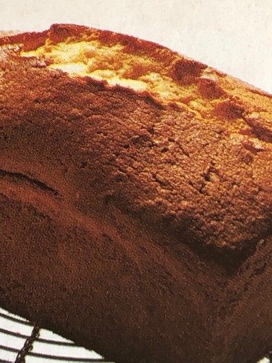 オレンジ風味のパウンドケーキの写真