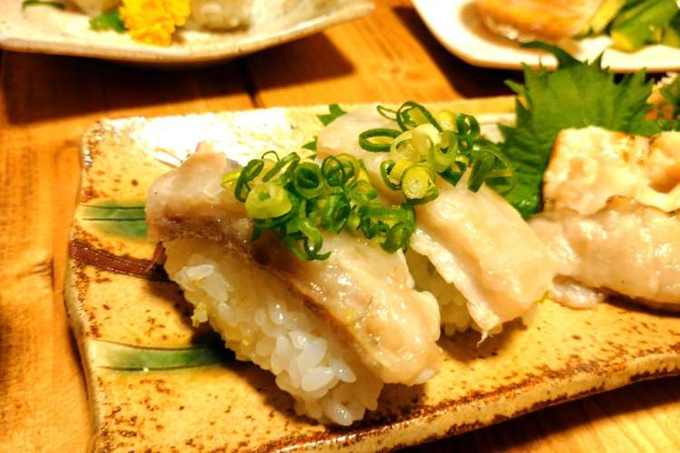 平目エンガワ コンロで炙ってお寿司にする レシピ 作り方 By Drmchico クックパッド 簡単おいしいみんなのレシピが360万品