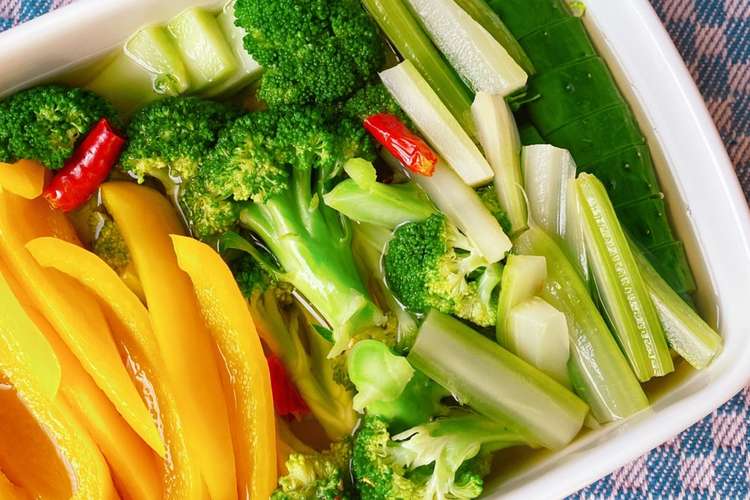 簡単 野菜ピクルス レシピ 作り方 By ありさrecipe クックパッド 簡単おいしいみんなのレシピが355万品