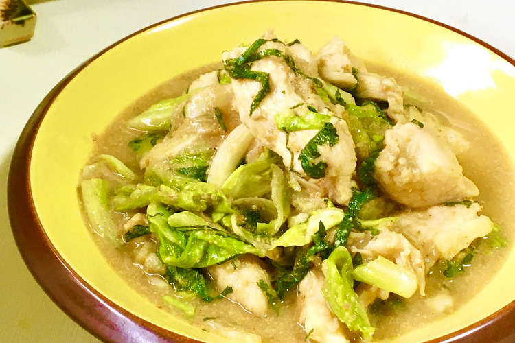 レンジで 鶏胸肉とキャベツのごまみそ煮 レシピ 作り方 By みそゆうき クックパッド 簡単おいしいみんなのレシピが357万品