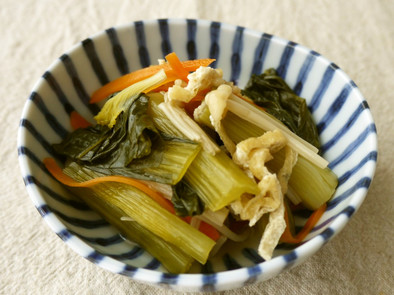 レンジで簡単♪小松菜のおひたし【常備菜】の写真