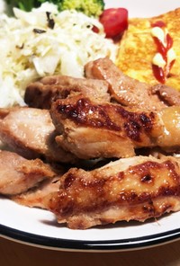 鶏胸肉の簡単やみつきチキン