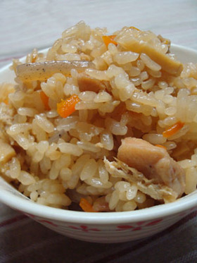 鶏五目御飯