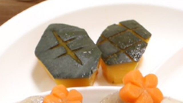 お食い初め かぼちゃ煮亀飾り切り レシピ 作り方 By のっぽの子 クックパッド 簡単おいしいみんなのレシピが371万品