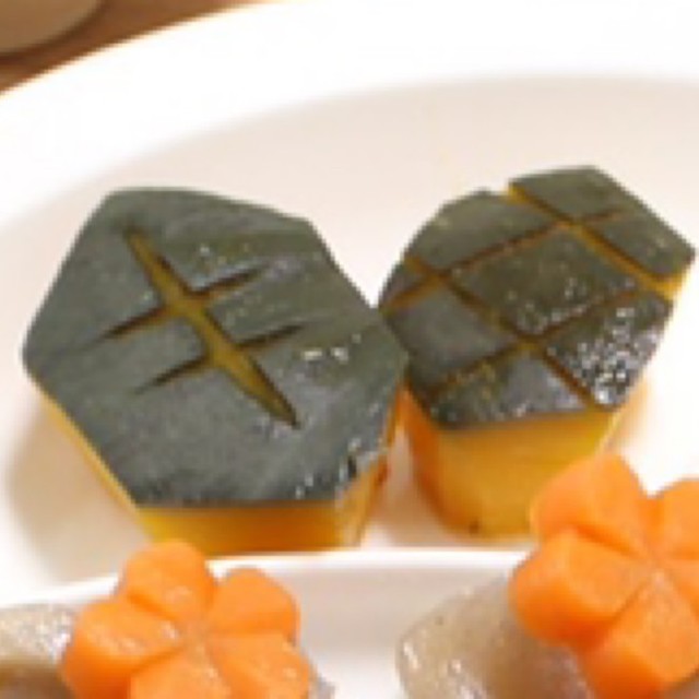 お食い初め かぼちゃ煮亀飾り切り レシピ 作り方 By のっぽの子 クックパッド 簡単おいしいみんなのレシピが354万品