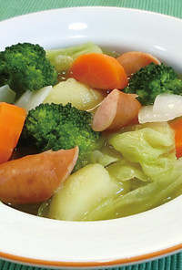 アスリート食★野菜とソーセージのポトフ