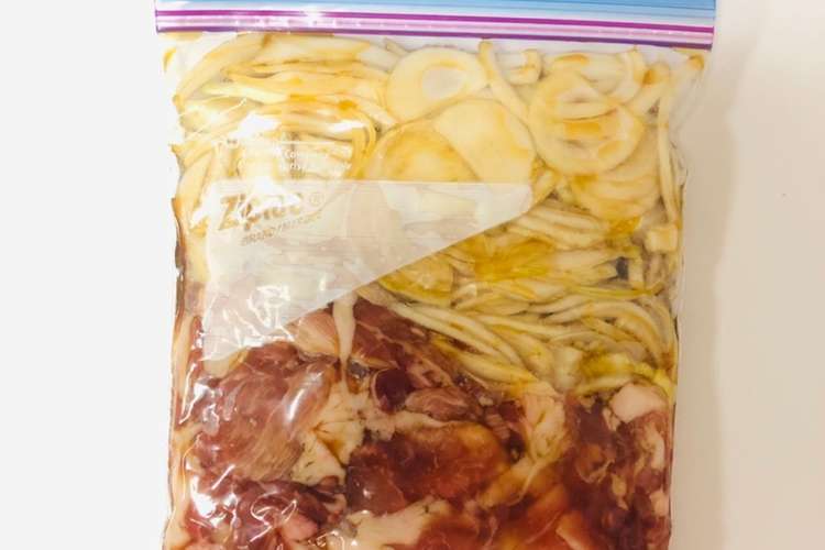 下味冷凍 激ウマ 豚丼 レシピ 作り方 By かけだしの主婦 クックパッド 簡単おいしいみんなのレシピが355万品