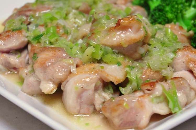 鶏もも肉のネギだれ焼き レシピ 作り方 By Nabeko44kazu クックパッド 簡単おいしいみんなのレシピが361万品